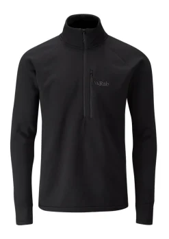 Polaire 1/2 Zip Power Stretch Pro Pull On Black - Polaire | Rab