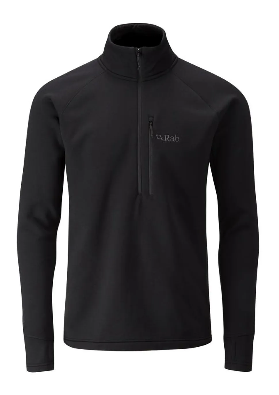Polaire 1/2 Zip Power Stretch Pro Pull On Black - Polaire | Rab