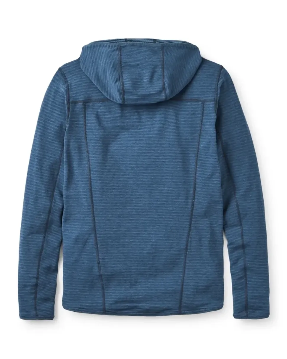 Polaire A Capuche Ascendor Light Tempest Blue - Polaire | Rab
