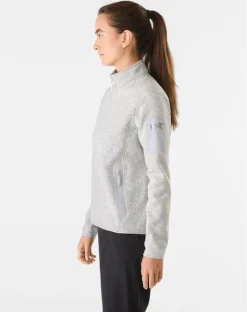 Polaire Covert Cardigan Femme Atmos Heather - Polaire | Arcteryx