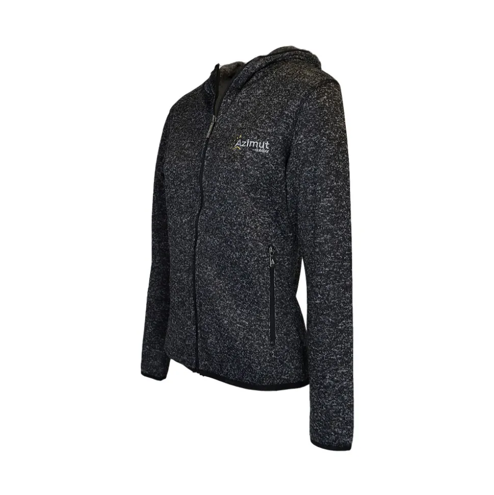Polaire Randonnee Femme Veste Fleece Veste Explore Black - Veste