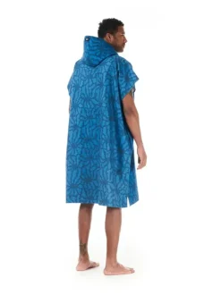 Poncho Tasman Blue Flower Print - Poncho | Picture Organic Clothing