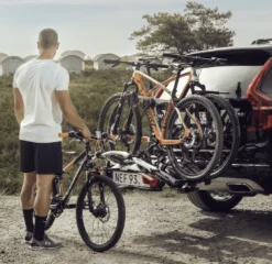 Porte Vélo Attache Remorque Vélocompact 3 Velos 13 Pin | Thule