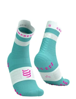 Pro Racing Socks V4.0 Run High Ether Pink - Chaussettes | Compressport