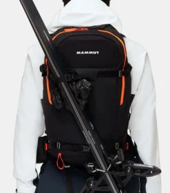 Pro X Removable Airbag 3.0 Black / Orange 35l - Sac Airbag | Mammut