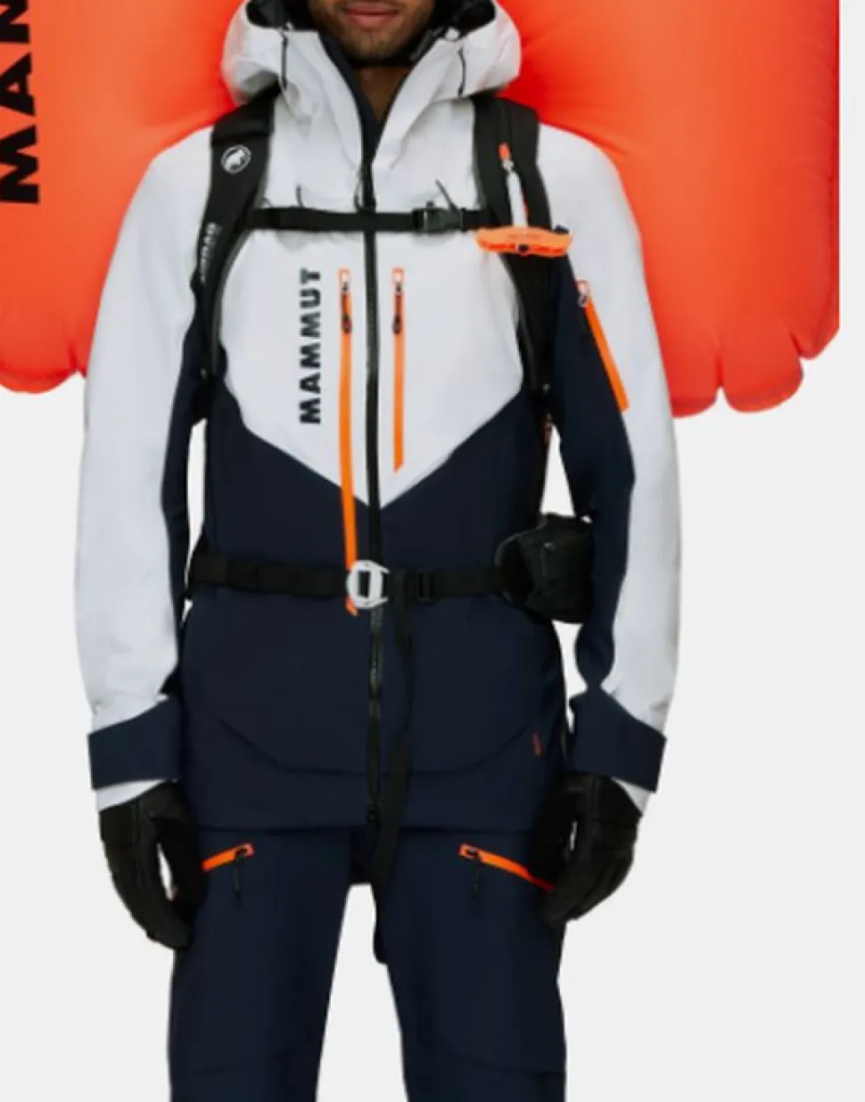 Pro X Removable Airbag 3.0 Black / Orange 35l - Sac Airbag | Mammut