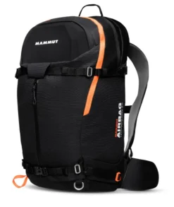Pro X Removable Airbag 3.0 Black / Orange 35l - Sac Airbag | Mammut