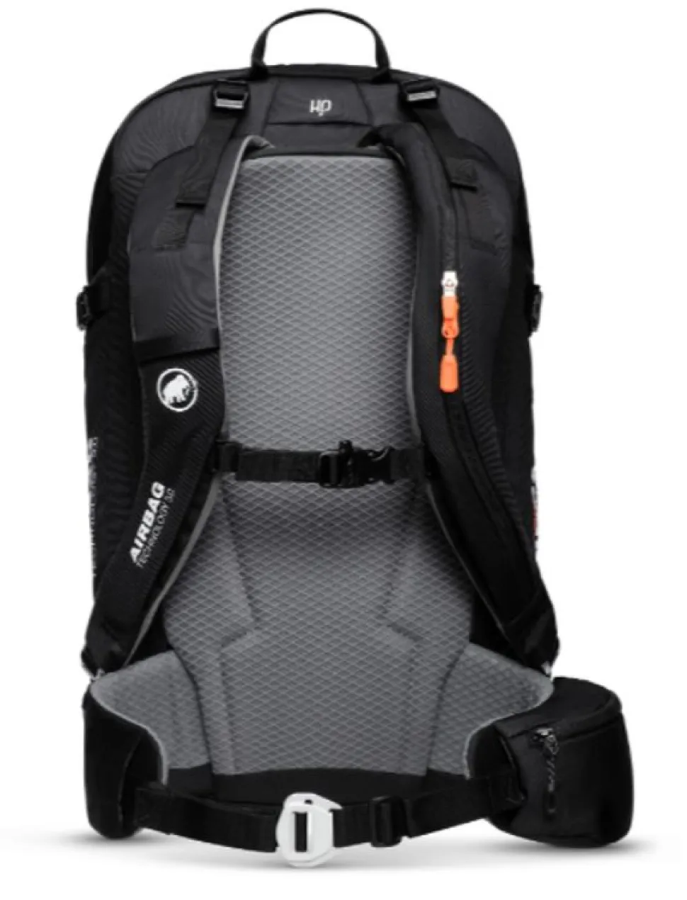 Pro X Removable Airbag 3.0 Black / Orange 35l - Sac Airbag | Mammut