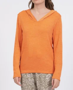 Pull Femme Delboz Orange - Pull | Sun Valley