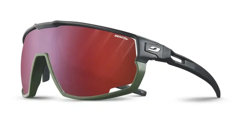 Rush Reactiv Mat - Noir / Kaki - Lunettes | Julbo