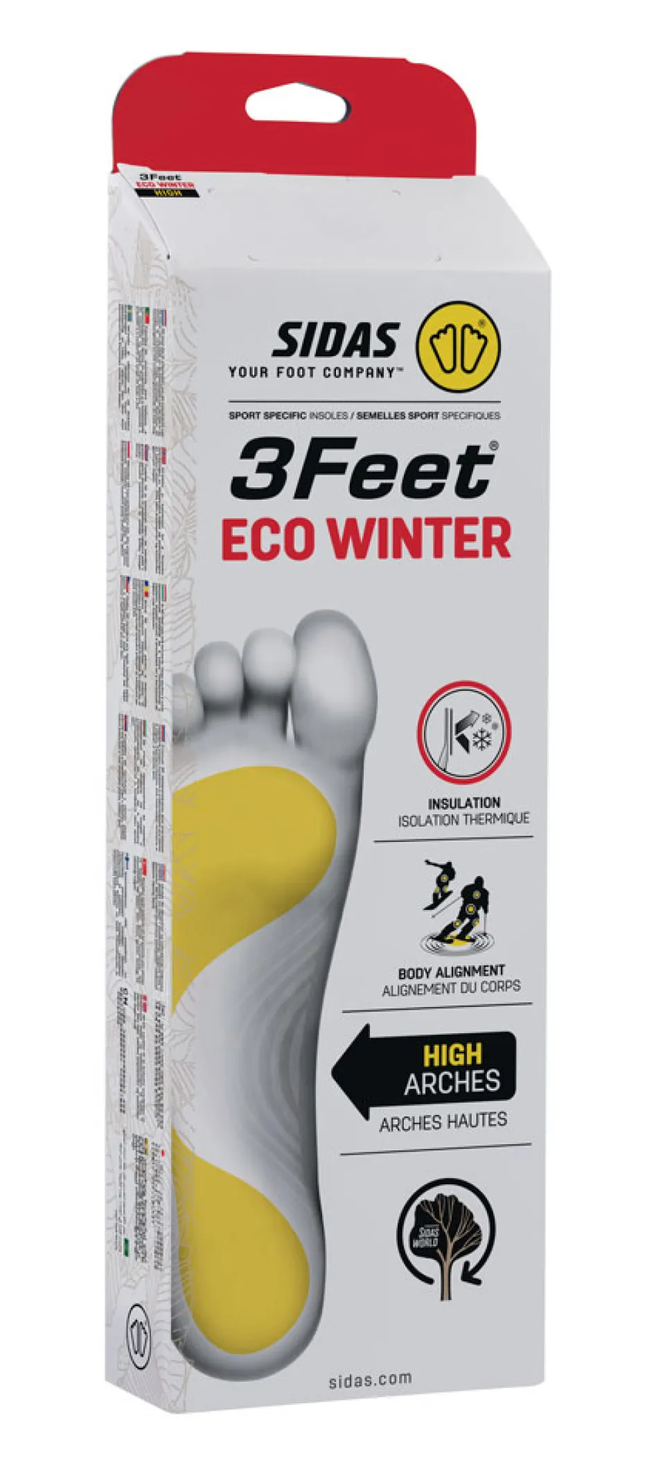 Semelles 3feet Eco Winter High - Semelles | Sidas