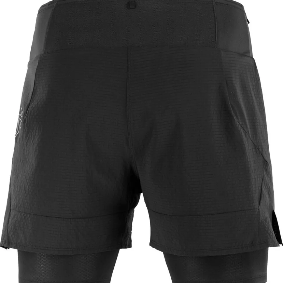 Sense 2in1 Shorts Deep Black - Short | Salomon