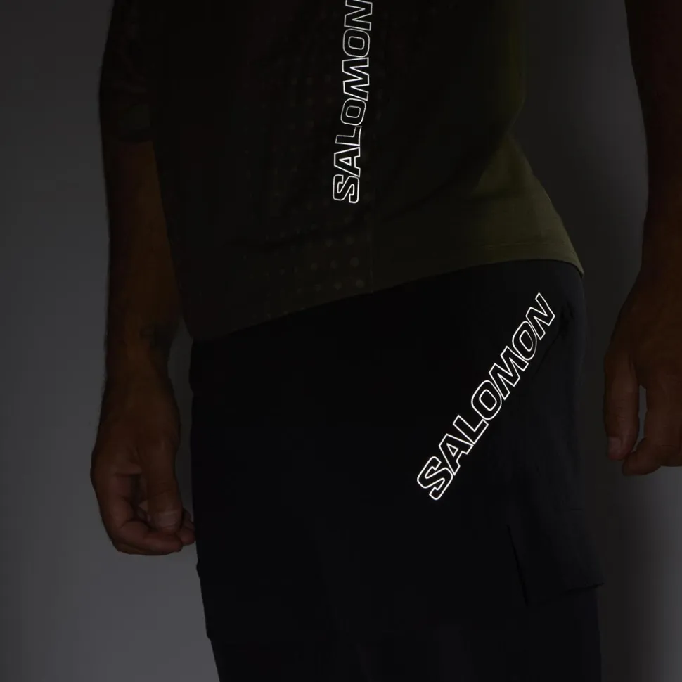 Sense 2in1 Shorts Deep Black - Short | Salomon