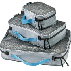 Set 3 Packing Cubes S-m-l Storm Blue - Accessoire Voyage | Cocoon