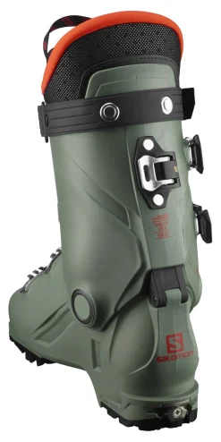 Shift Pro 80 At Junior Oil Green / Black / Orange | Salomon