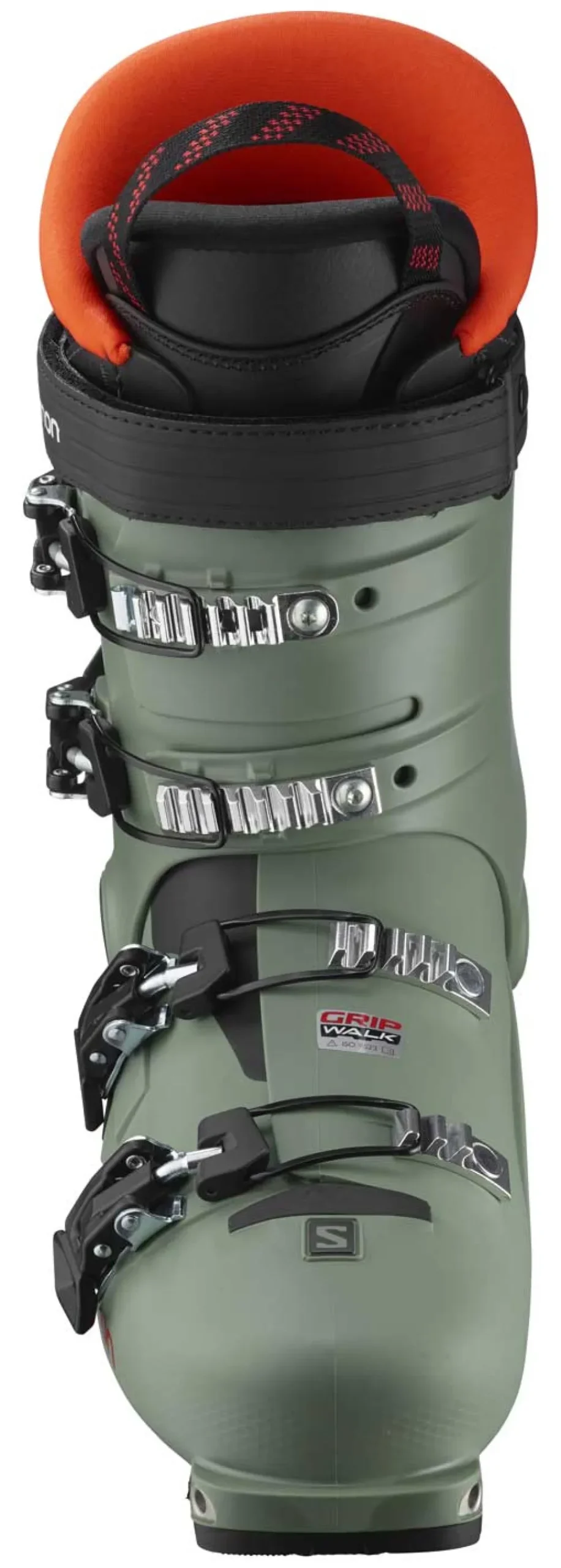 Shift Pro 80 At Junior Oil Green / Black / Orange | Salomon