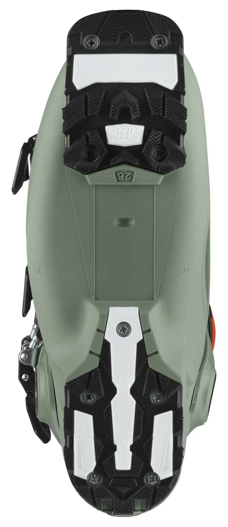 Shift Pro 80 At Junior Oil Green / Black / Orange | Salomon