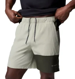 Short Columbia Hike Color Block Safari Green | Columbia Sportswear