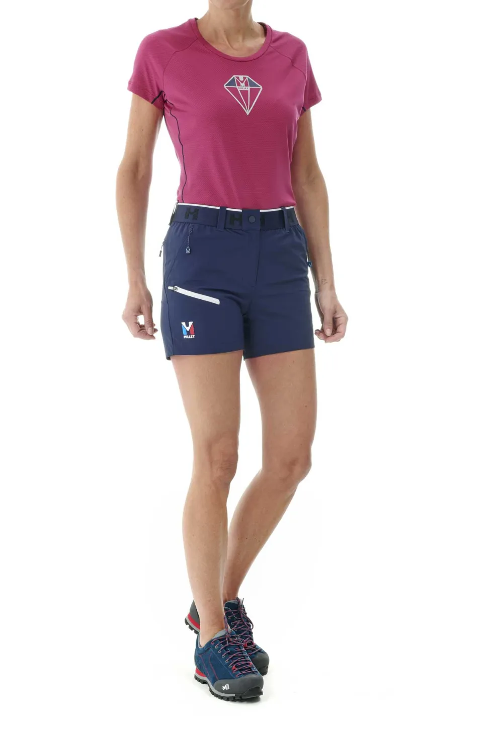 Short Femme Trilogy Cordura Short Femme Saphir - Short | Millet