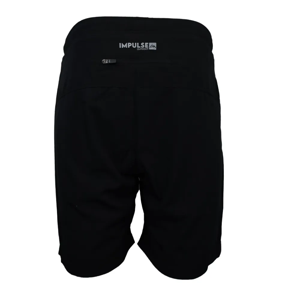 Short Homme 2 En 1 Trail + Noir - Short | Impulse Outdoor