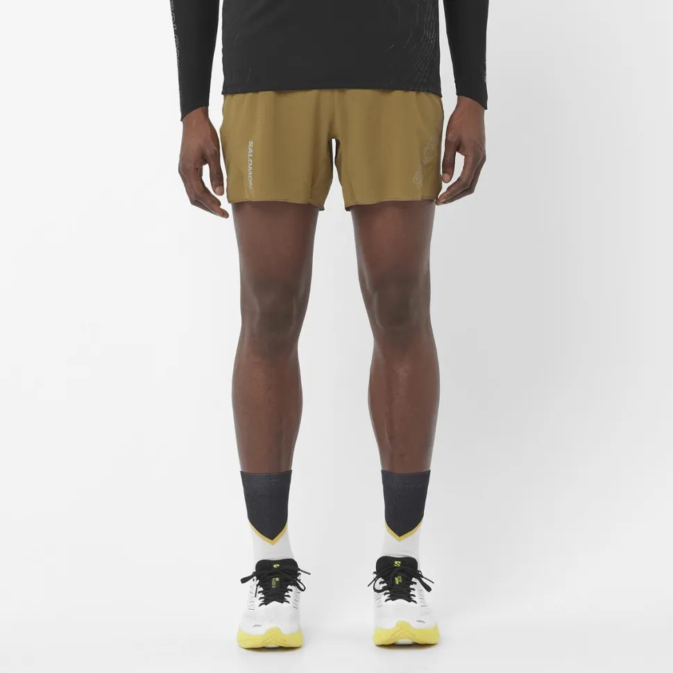 Short Sense Aero 5" Brilliant Olive - Short | Salomon