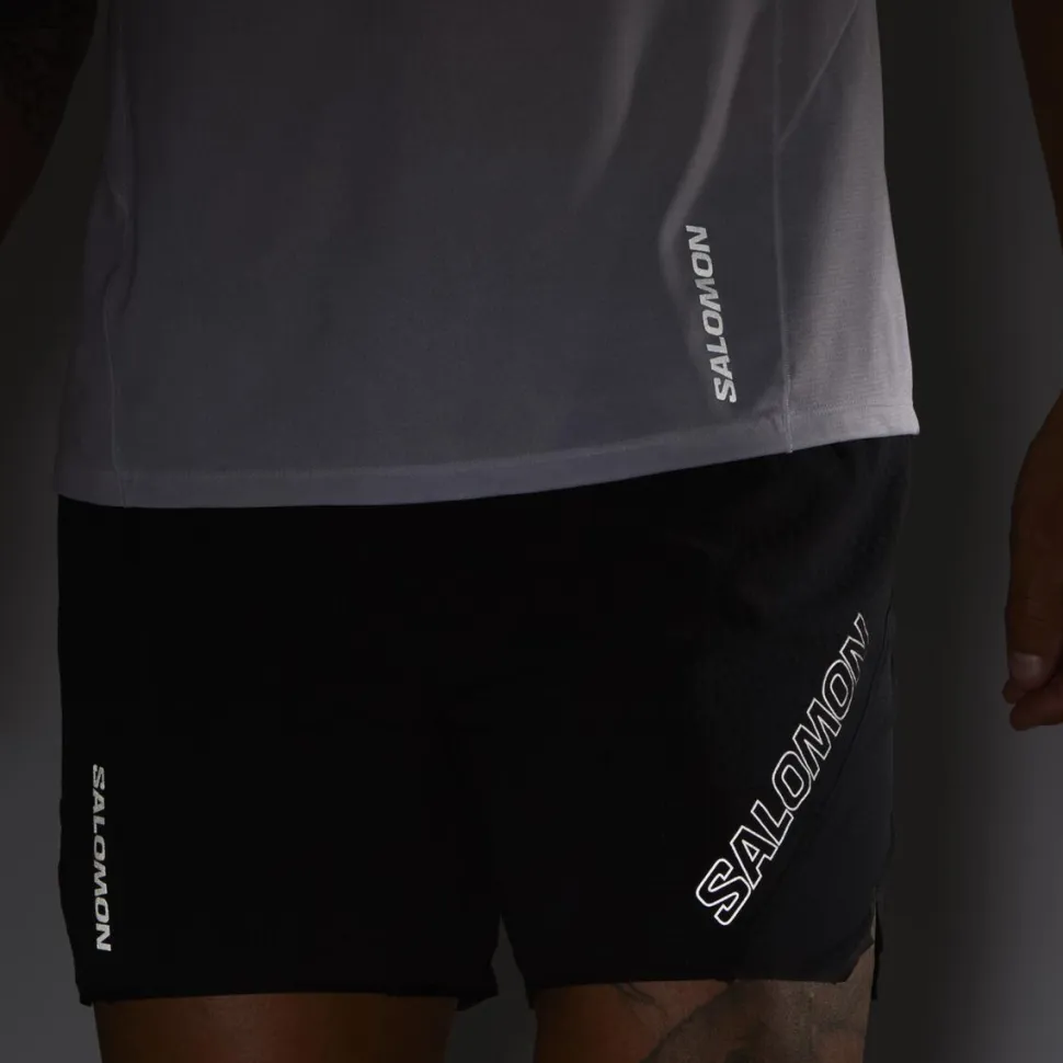 Short Sense Aero 5" Deep Black - Short | Salomon