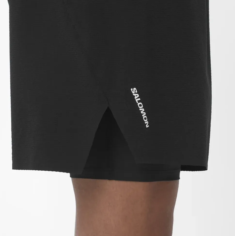 Short Sense Aero 2in1 Deep Black - Short | Salomon