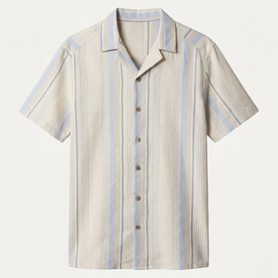Slamet Bleu Raye - Chemise | Sun Valley