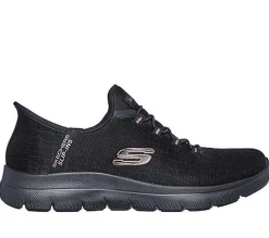 Slip Ins Summit Black Rose - Chaussures | Skechers