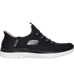 Slip Ins Summit Femme Black Mauve - Chaussures | Skechers