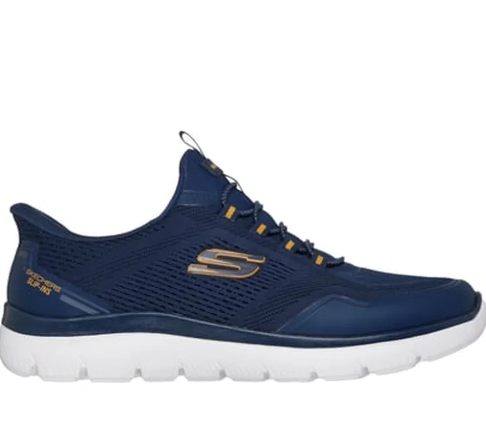 Slip Ins Summit Navy Yellow - Chaussures | Skechers