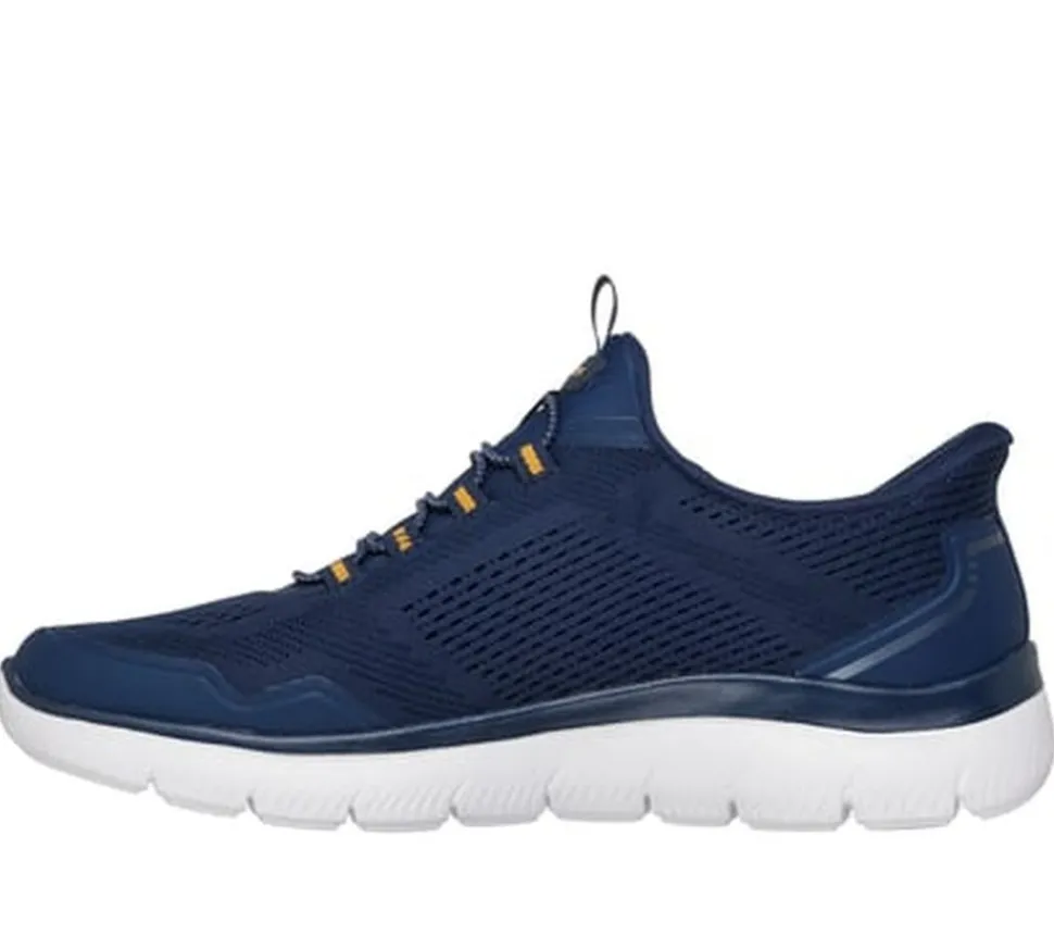 Slip Ins Summit Navy Yellow - Chaussures | Skechers