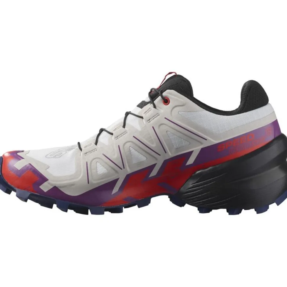 Speedcross 6 White Grape Fiery Red Femme - Chaussures | Salomon