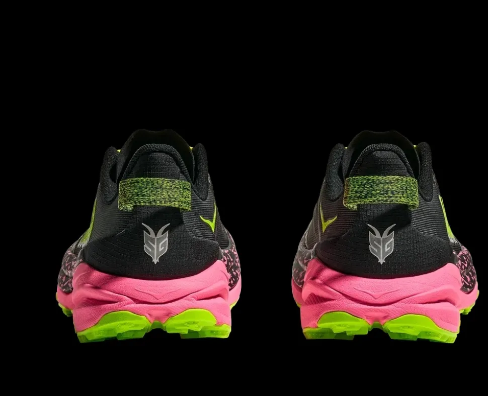 Speedgoat 6 Black Neon Rose - Chaussures | Hoka