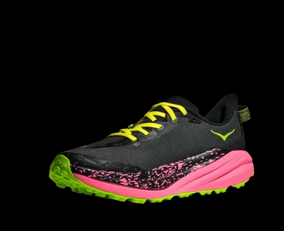Speedgoat 6 Black Neon Rose - Chaussures | Hoka
