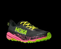 Speedgoat 6 Black Neon Rose - Chaussures | Hoka
