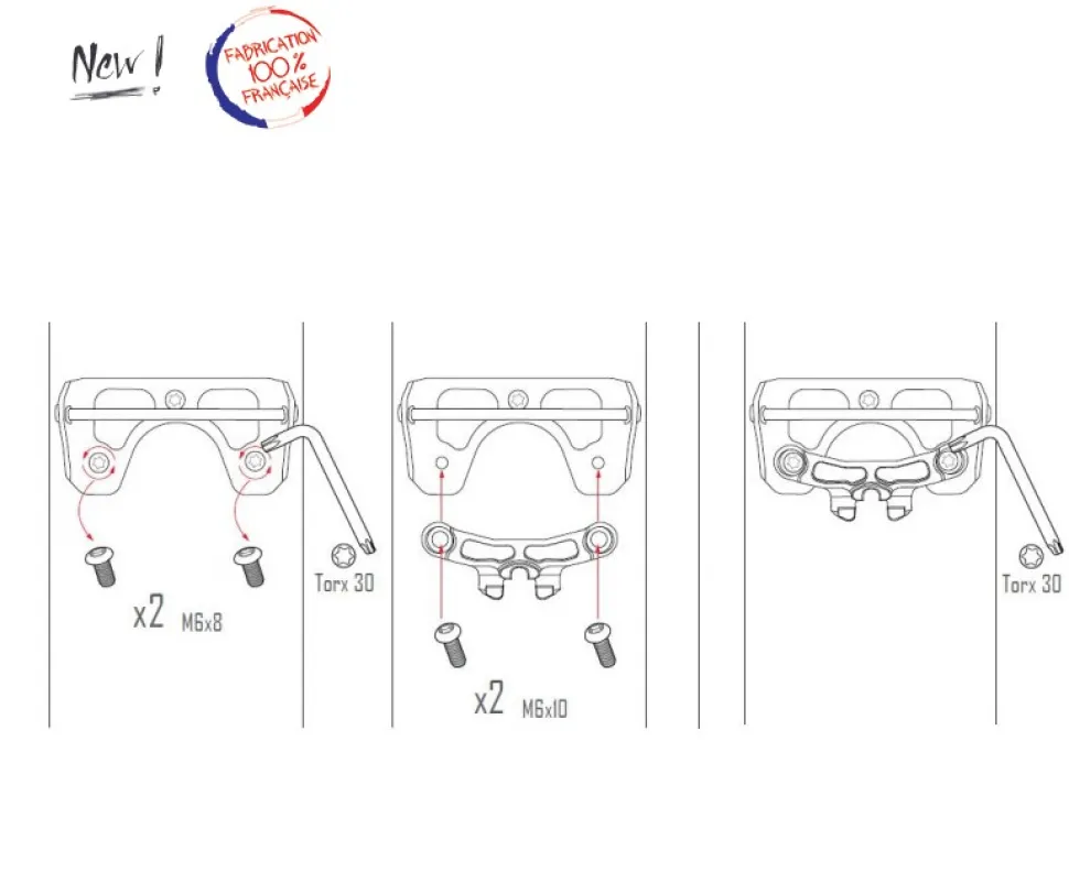 Support Couteaux Sks - Pieces Detachees Fixation | Plum