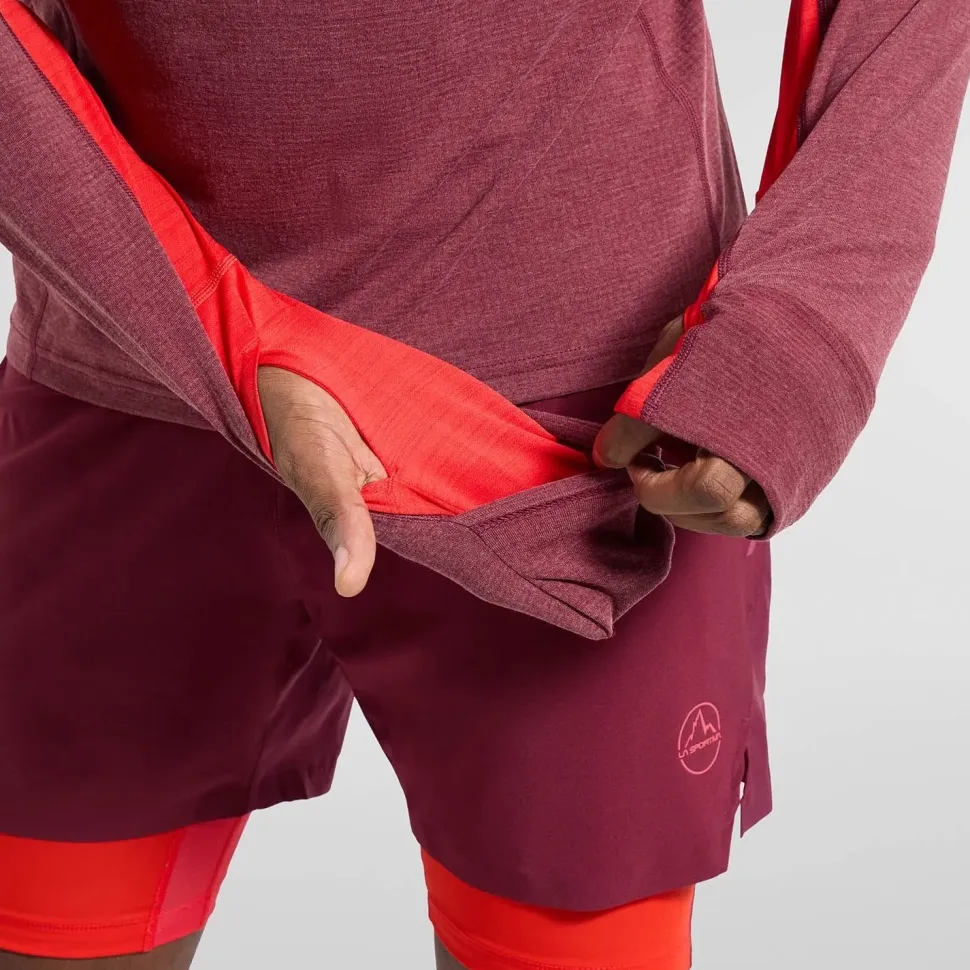 Swift Longsleeve M Redwood Mountain Red