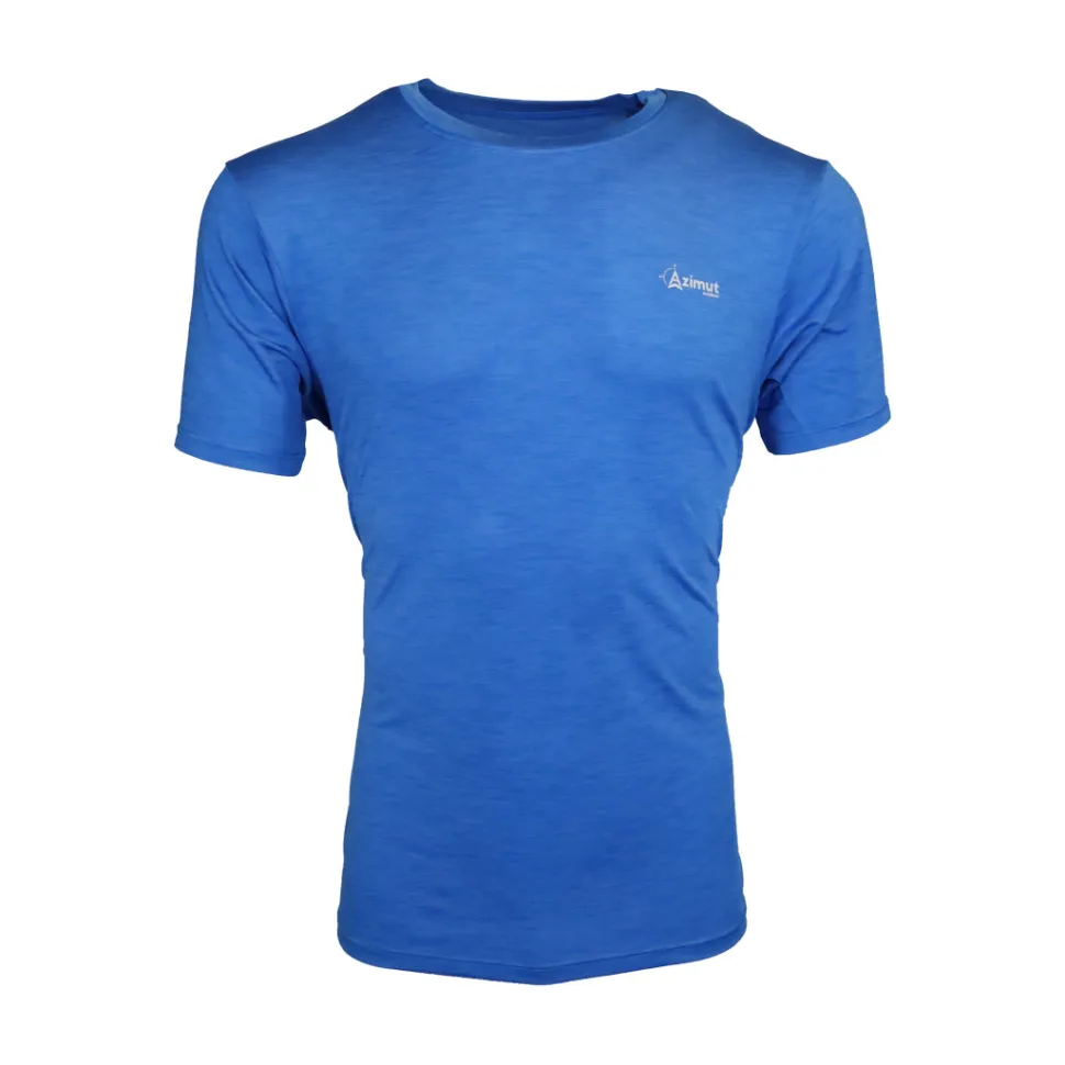 Tee-shirt Homme Explore Bleu - Tee-shirt Mc | Azimut Outdoor