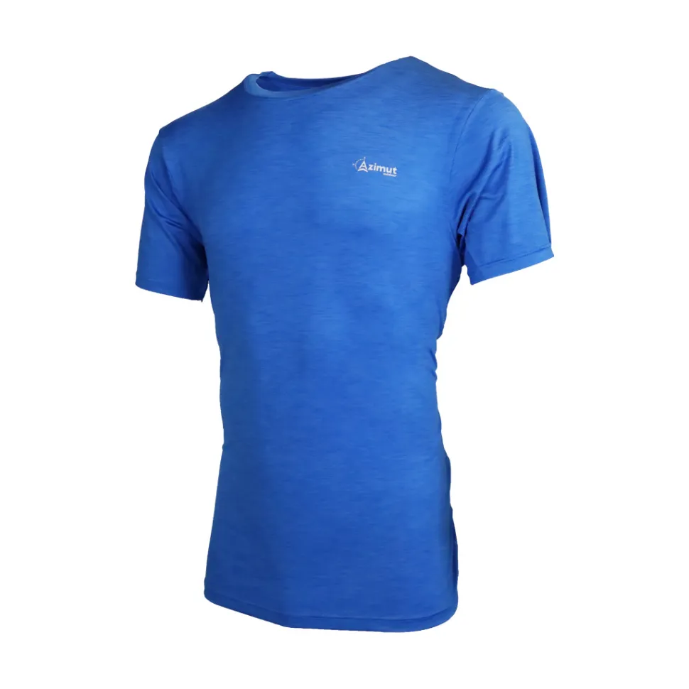 Tee-shirt Homme Explore Bleu - Tee-shirt Mc | Azimut Outdoor