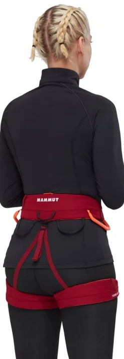 Togir 2.0 3 Slide Harness Femme Blood Red - Harnais Reglables | Mammut