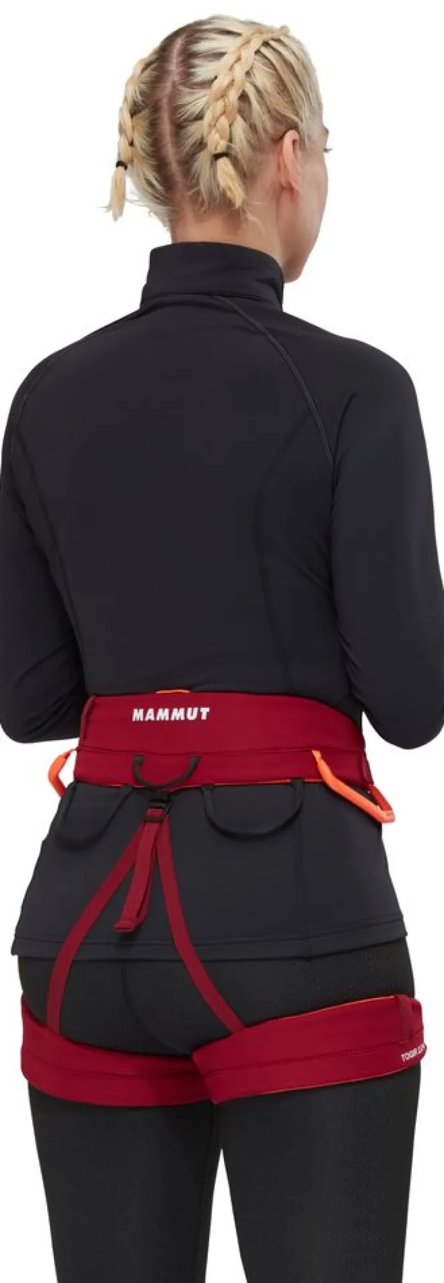 Togir 2.0 3 Slide Harness Femme Blood Red - Harnais Reglables | Mammut