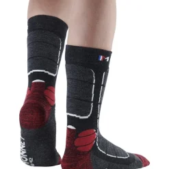 Trek Medium Rouge - Chaussettes | Monnet