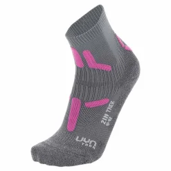 Trekking 2in Femme Midgrey Pink - Chaussettes | Uyn
