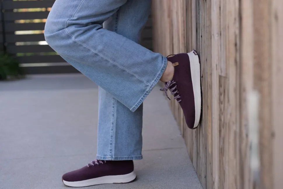 Tsavo 2.0 Wool Wine Femme - Chaussures | Saola