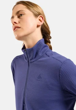 T-shirt 1/2 Zip Femme Essential Thermal Skipper Blue