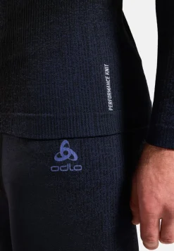 T-shirt 1/2 Zip Performance Warm Blackcomb Skipper Blue
