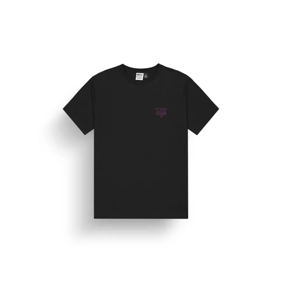 T-shirt Adak Black - Tee Shirt Mc | Picture Organic Clothing