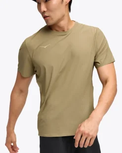 T-Shirt Airolite 2.0 Wild Mushroom - Tee Shirt Mc | Hoka