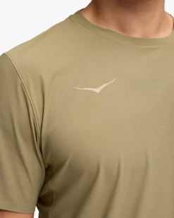 T-Shirt Airolite 2.0 Wild Mushroom - Tee Shirt Mc | Hoka